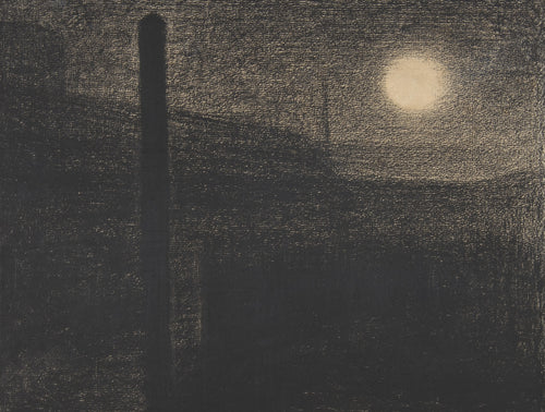 Georges Seurat — Courbevoie: Factories by Moonlight | Fine Art Print
