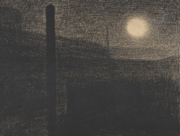 Georges Seurat — Courbevoie: Factories by Moonlight | Fine Art Print