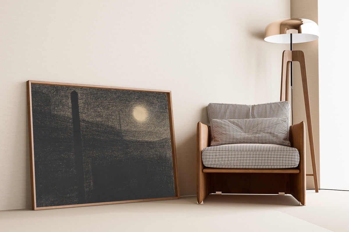 Georges Seurat — Courbevoie: Factories by Moonlight | Fine Art Print