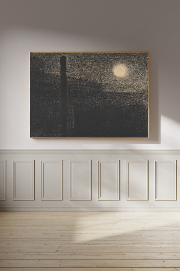 Georges Seurat — Courbevoie: Factories by Moonlight | Fine Art Print