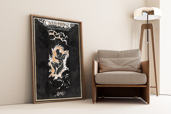 Richard Roland Holst — Cover Design for Over Kunst | Art Nouveau Design Print
