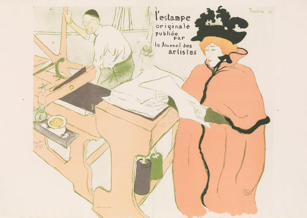Henri de Toulouse-Lautrec — Cover for L'Estampe Originale, Album I | Vintage Poster Print