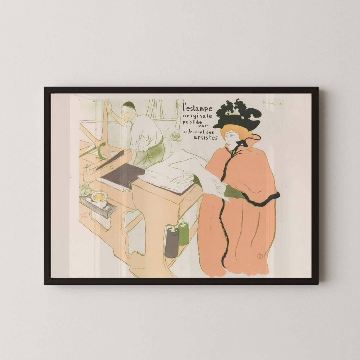 Henri de Toulouse-Lautrec — Cover for L'Estampe Originale, Album I | Vintage Poster Print