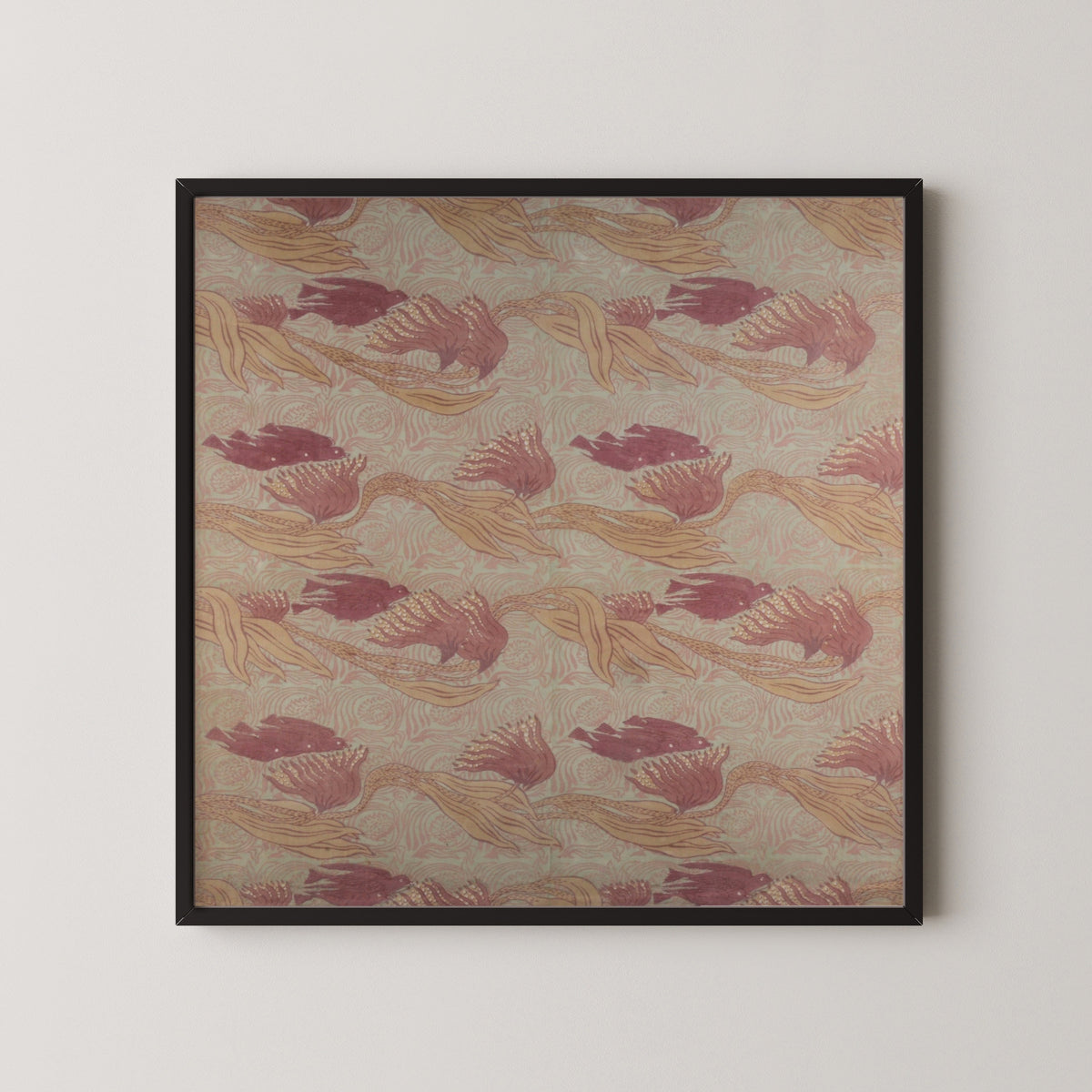 Arthur Heygate Mackmurdo — Cromer Bird | Ornament Plate Print