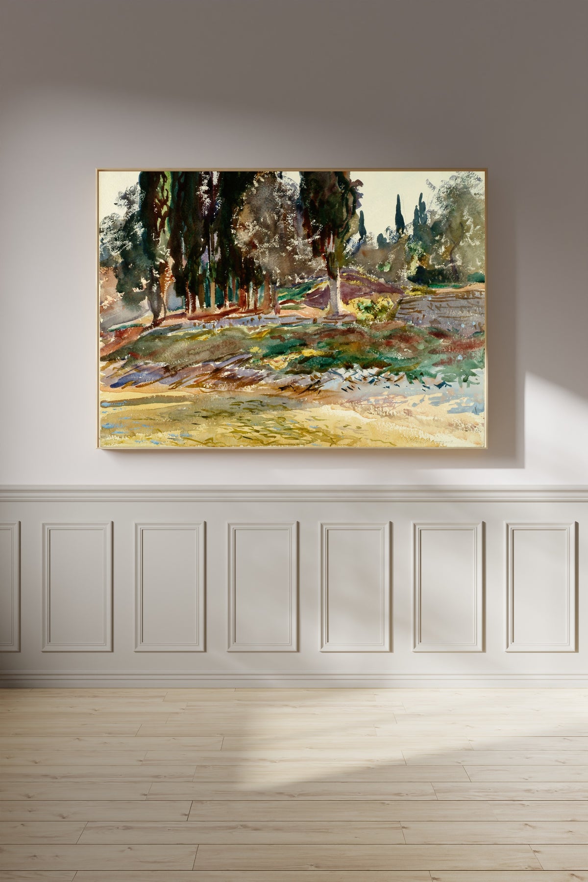 John Singer Sargent — Cypress Trees at San Vigilio, Lake Garda | Fine Art Print