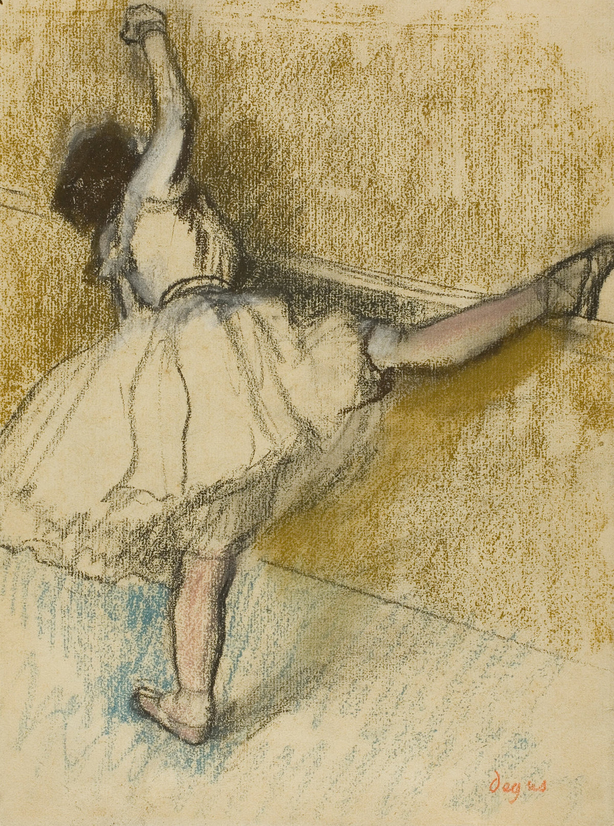 Edgar Degas — Dancer Stretching at the Bar | Fine Art Print