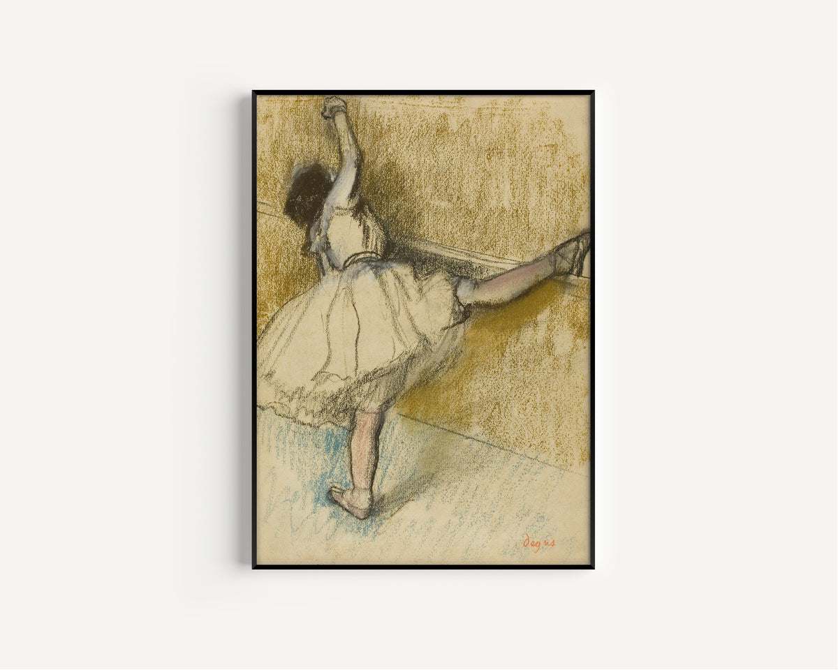Edgar Degas — Dancer Stretching at the Bar | Fine Art Print