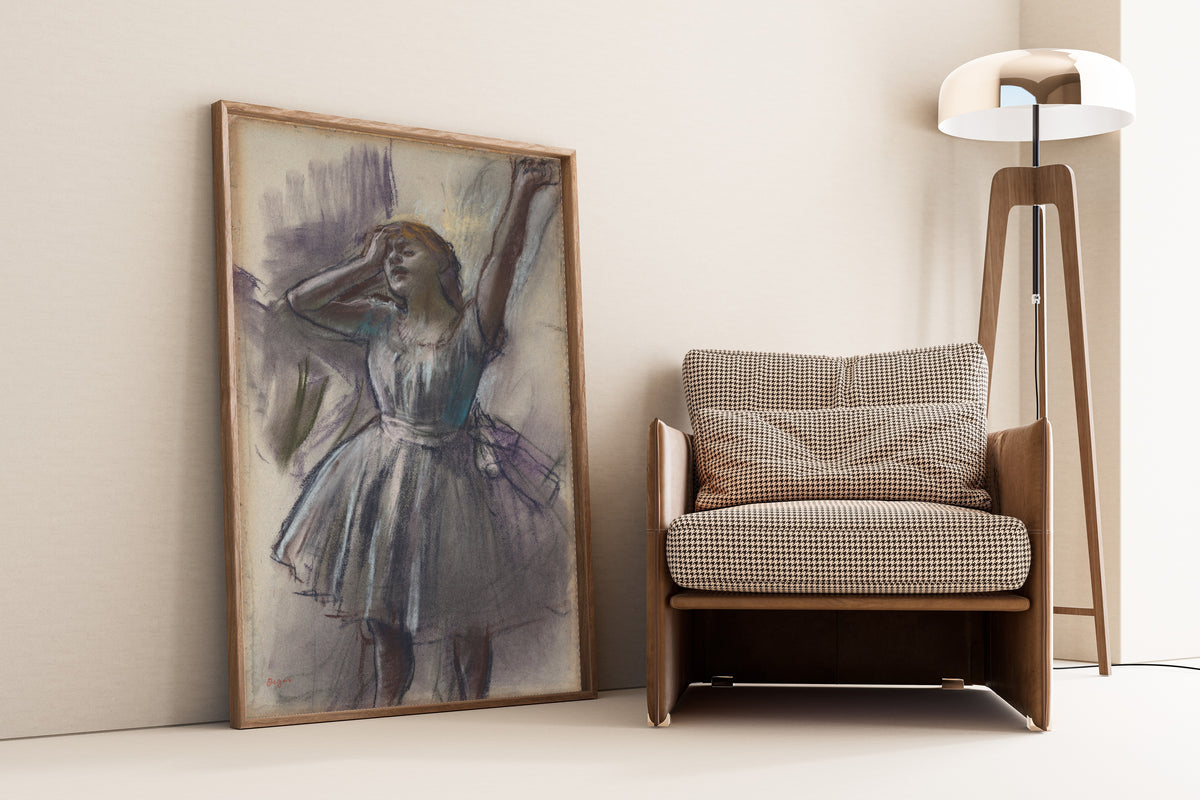 Edgar Degas — Dancer Stretching | Fine Art Print