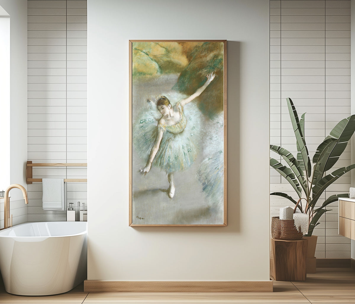 Edgar Degas — Dancer in Green | Fine Art Print