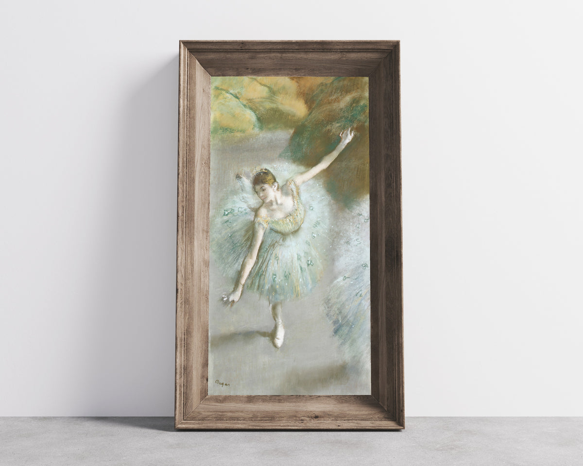 Edgar Degas — Dancer in Green | Fine Art Print