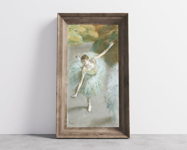 Edgar Degas — Dancer in Green | Fine Art Print
