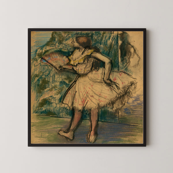 Edgar Degas — Dancer with a Fan | Fine Art Print