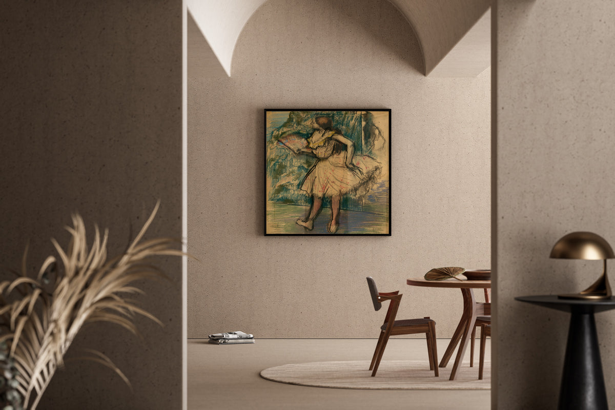 Edgar Degas — Dancer with a Fan | Fine Art Print
