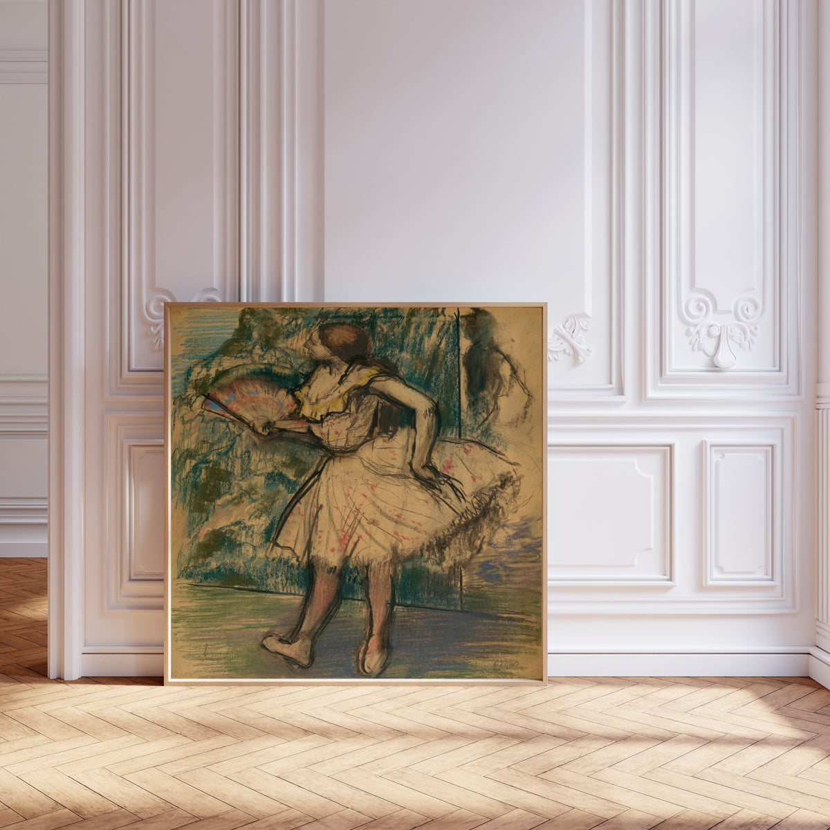 Edgar Degas — Dancer with a Fan | Fine Art Print