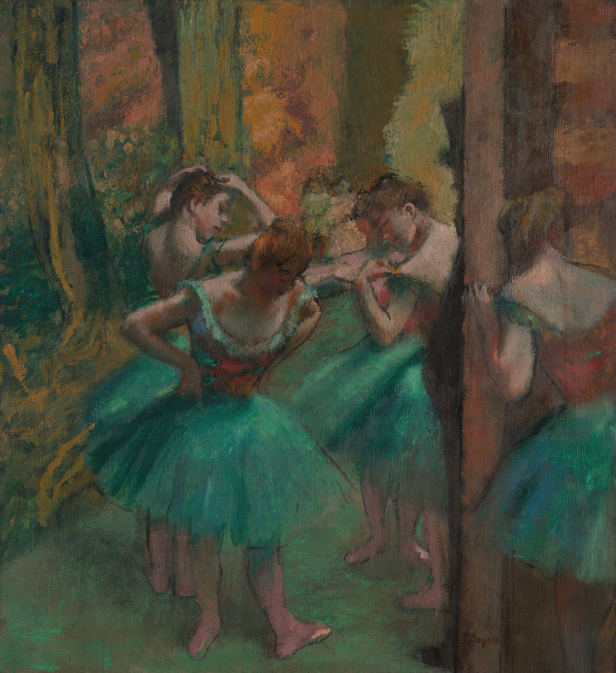 Edgar Degas — Dancers, Pink and Green | Fine Art Print