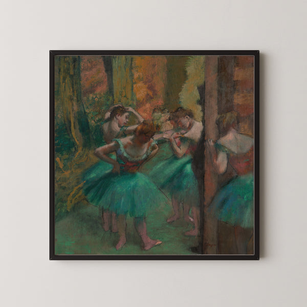 Edgar Degas — Dancers, Pink and Green | Fine Art Print