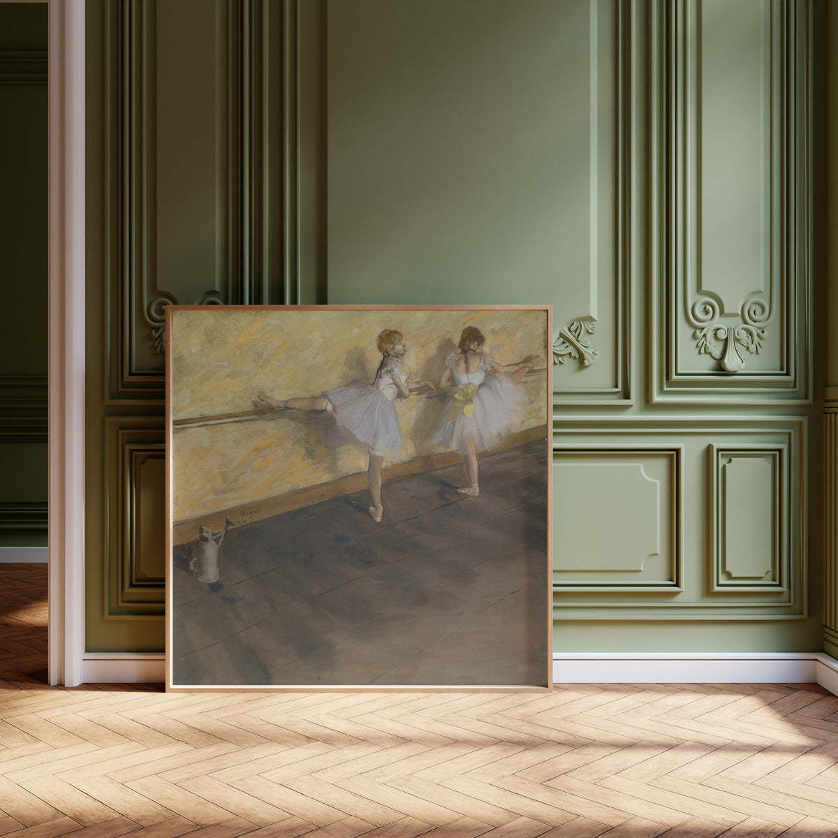 Edgar Degas — Dancers Practicing at the Barre | Fine Art Print