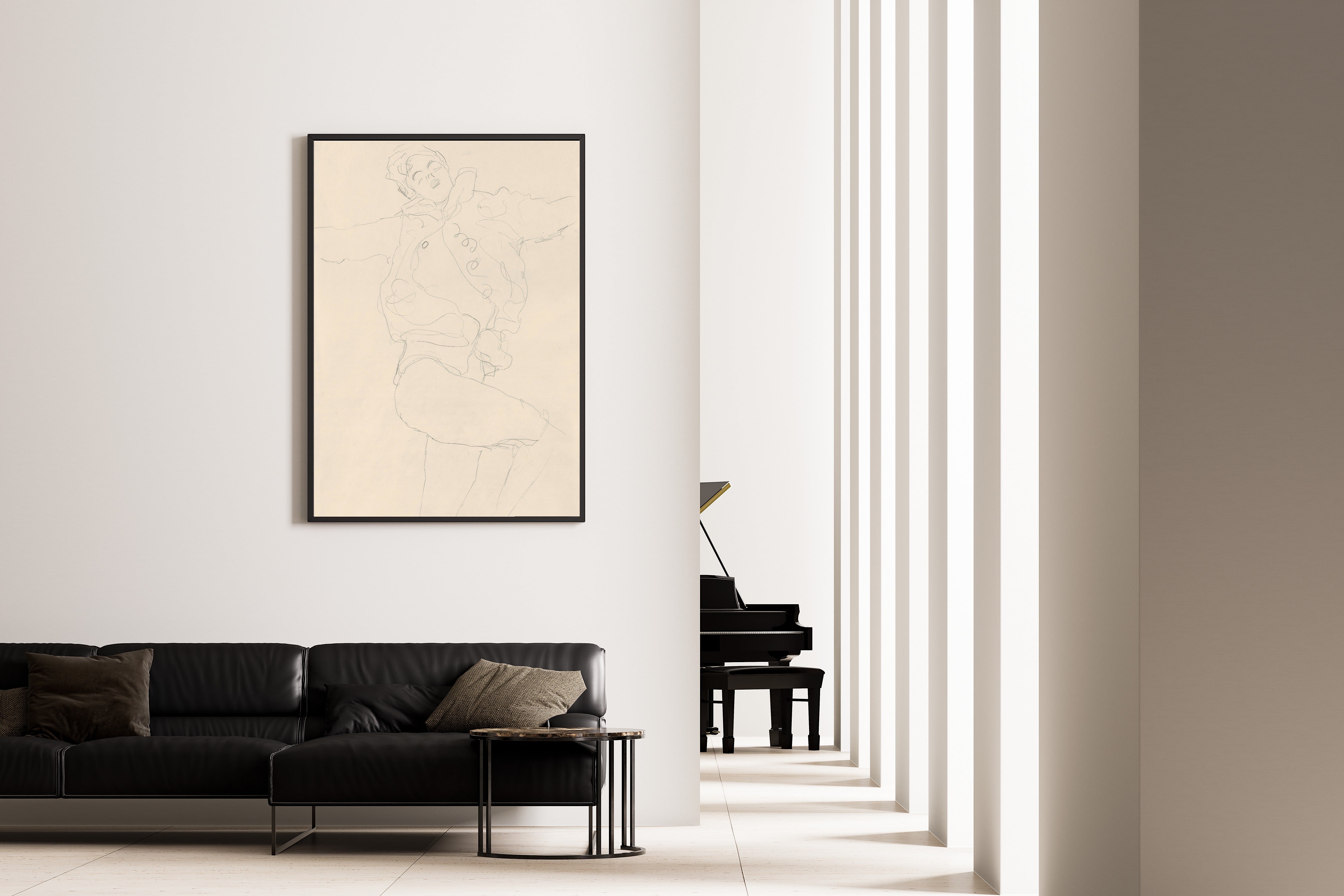 Gustav Klimt — Dancing Woman with Cape | Fine Art Print