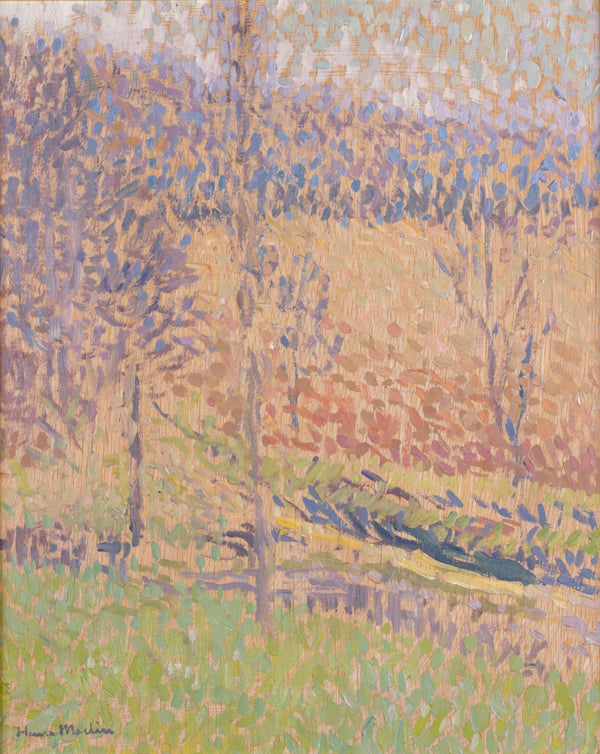 Henri Martin — Dans le Brouillard | Pointillist Landscape Print
