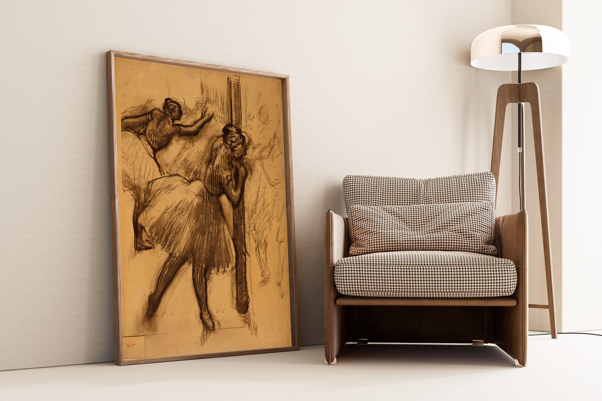 Edgar Degas — Danseuse, appuyée à une colonne | Fine Art Print