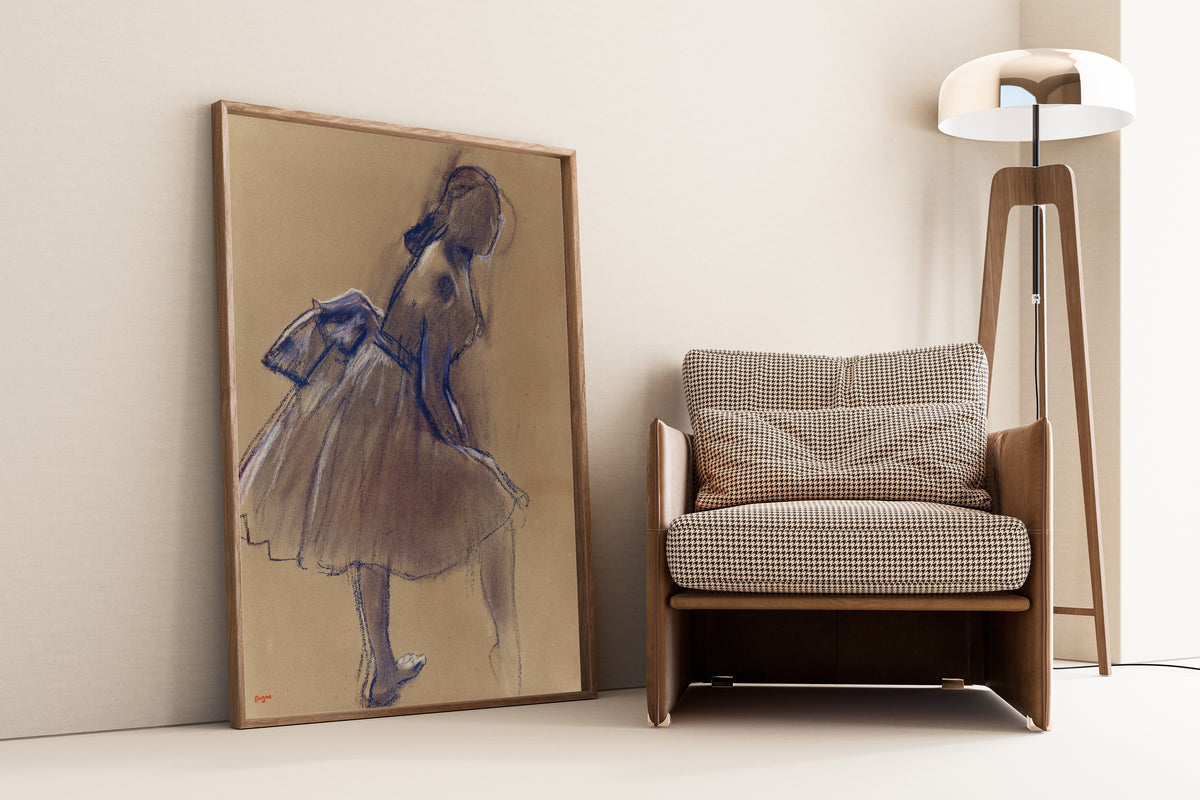 Edgar Degas — Danseuse debout, de profil | Fine Art Print