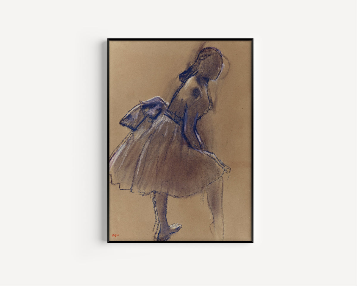 Edgar Degas — Danseuse debout, de profil | Fine Art Print