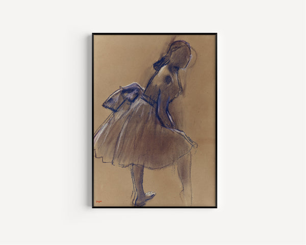 Edgar Degas — Danseuse debout, de profil | Fine Art Print