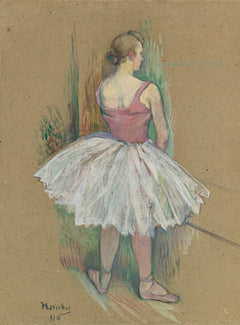 Henri de Toulouse-Lautrec — Danseuse en pied, vue de dos | Fine Art Print