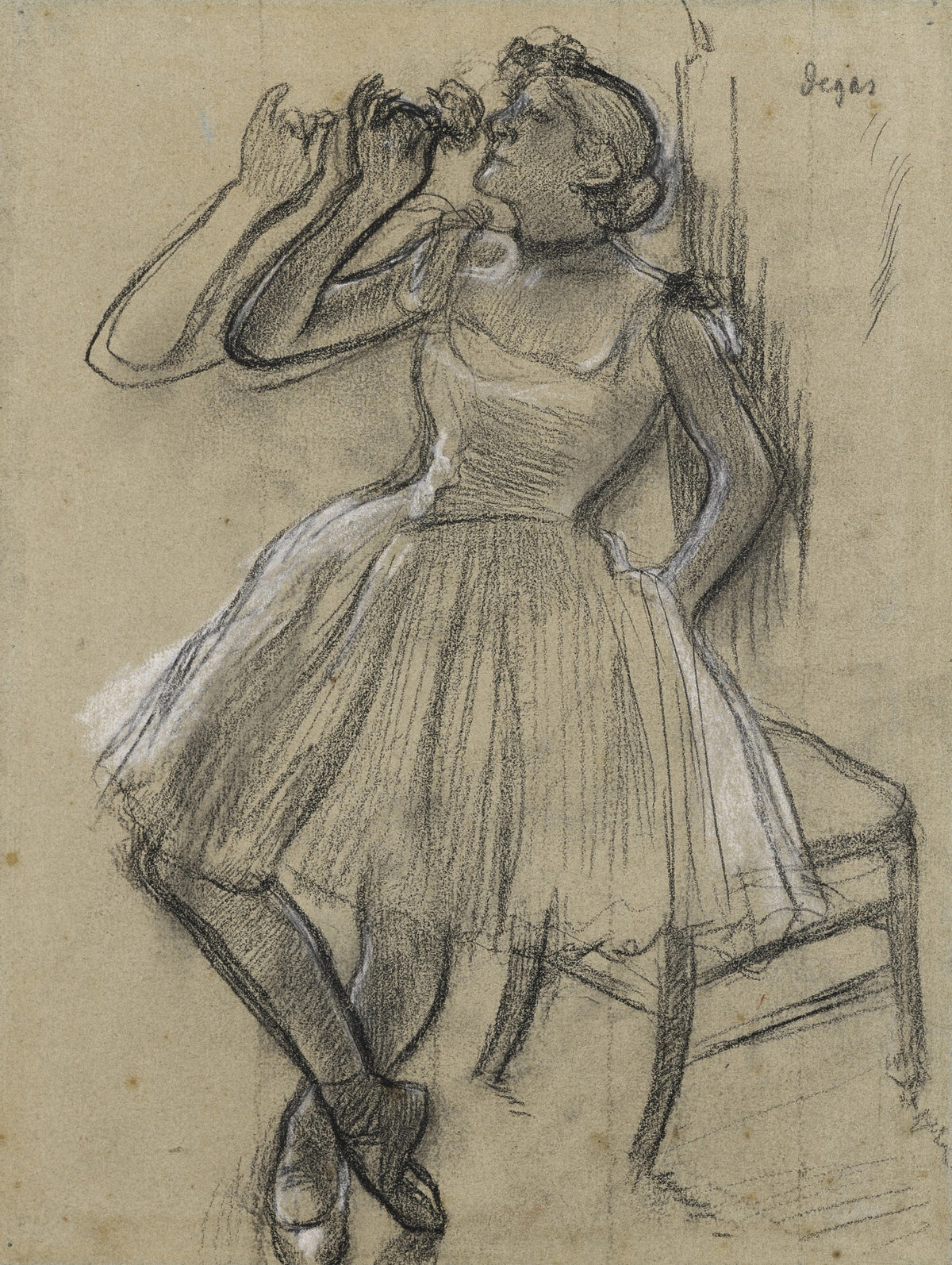 Edgar Degas — Danseuse à la rose | Fine Art Print