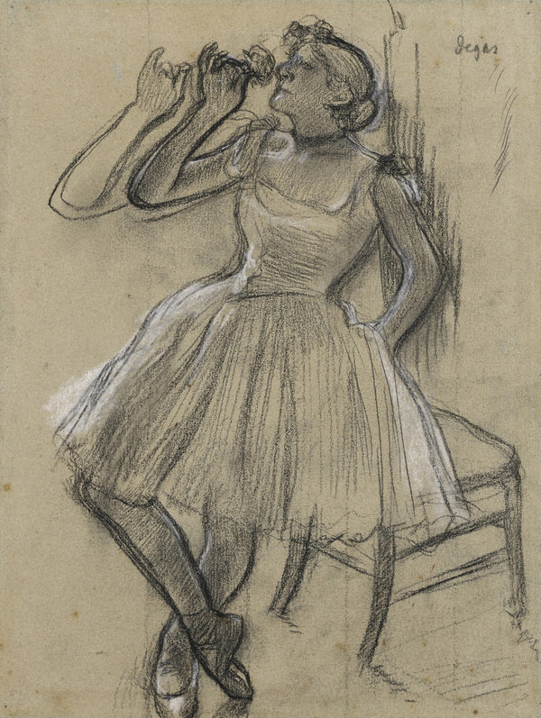 Edgar Degas — Danseuse à la rose | Fine Art Print