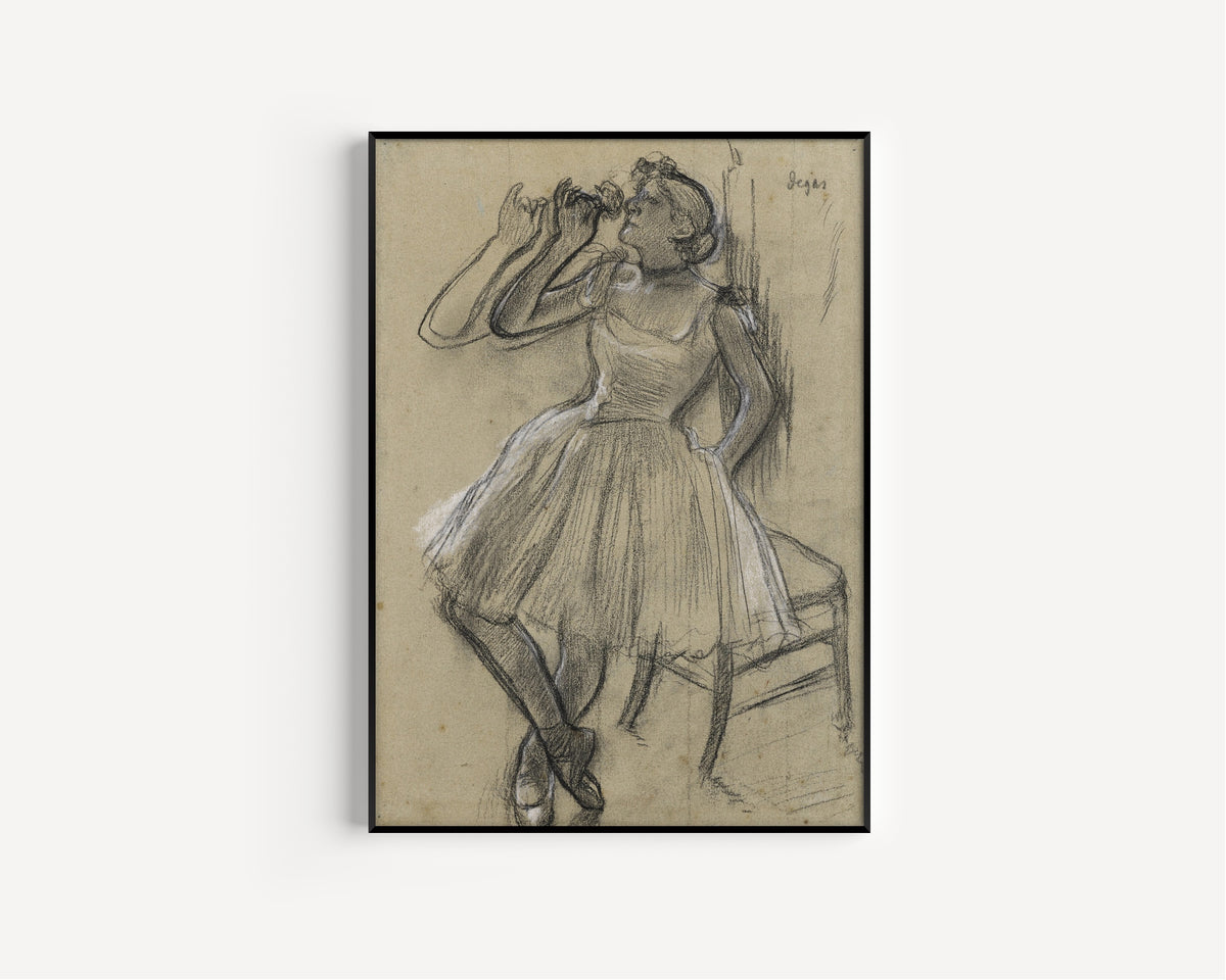 Edgar Degas — Danseuse à la rose | Fine Art Print