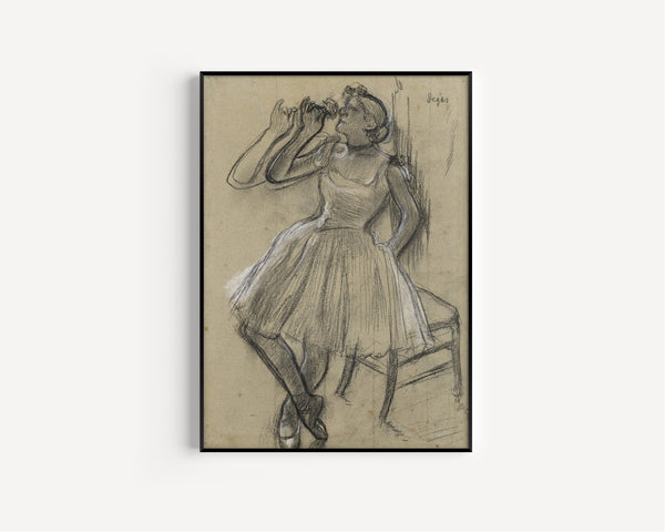 Edgar Degas — Danseuse à la rose | Fine Art Print