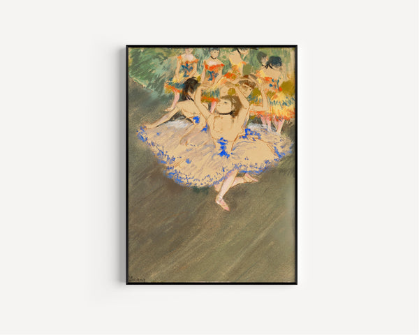 Edgar Degas — Danseuses sur la scène | Fine Art Print