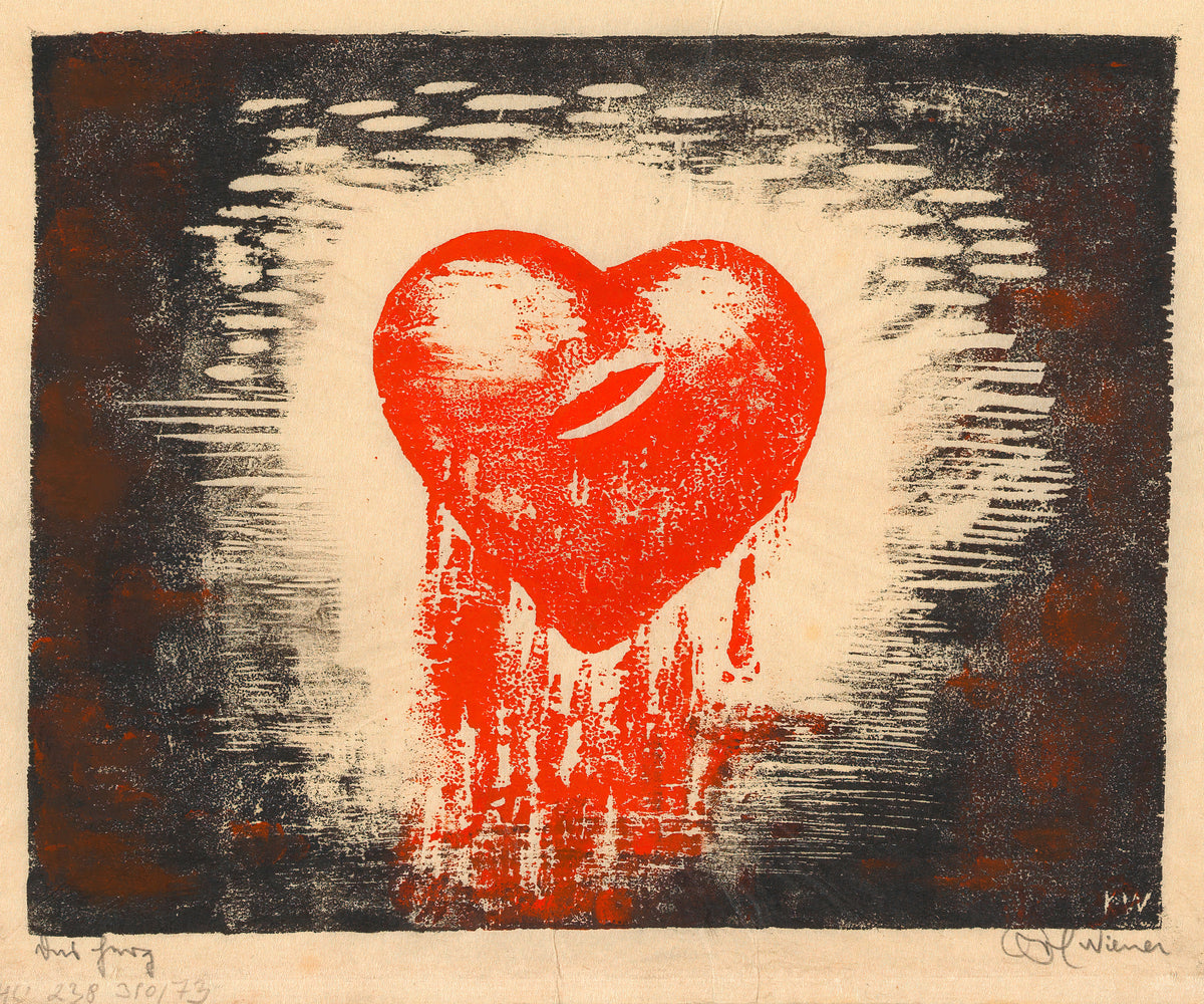 Karl Wiener — Das Herz (The Heart) | Surreal Art Print