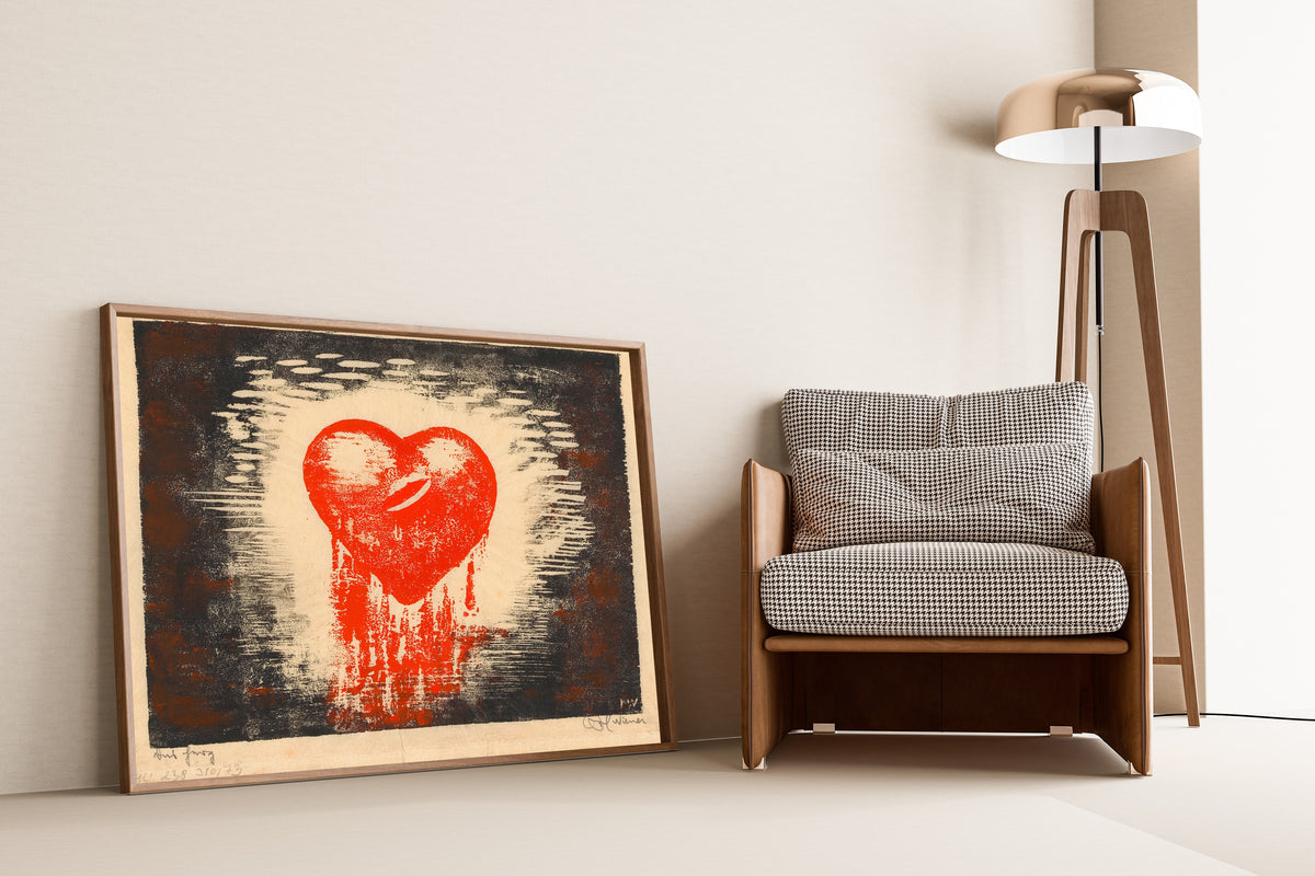 Karl Wiener — Das Herz (The Heart) | Surreal Art Print