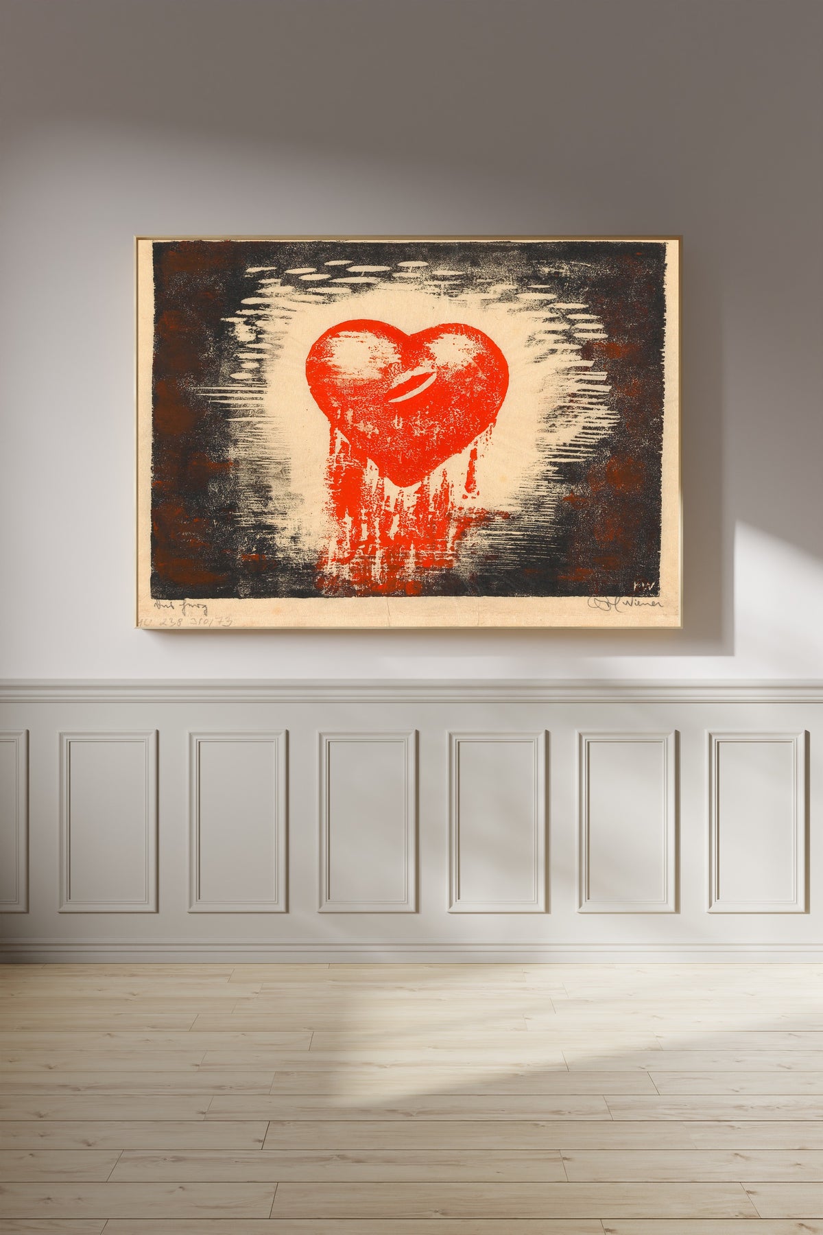 Karl Wiener — Das Herz (The Heart) | Surreal Art Print