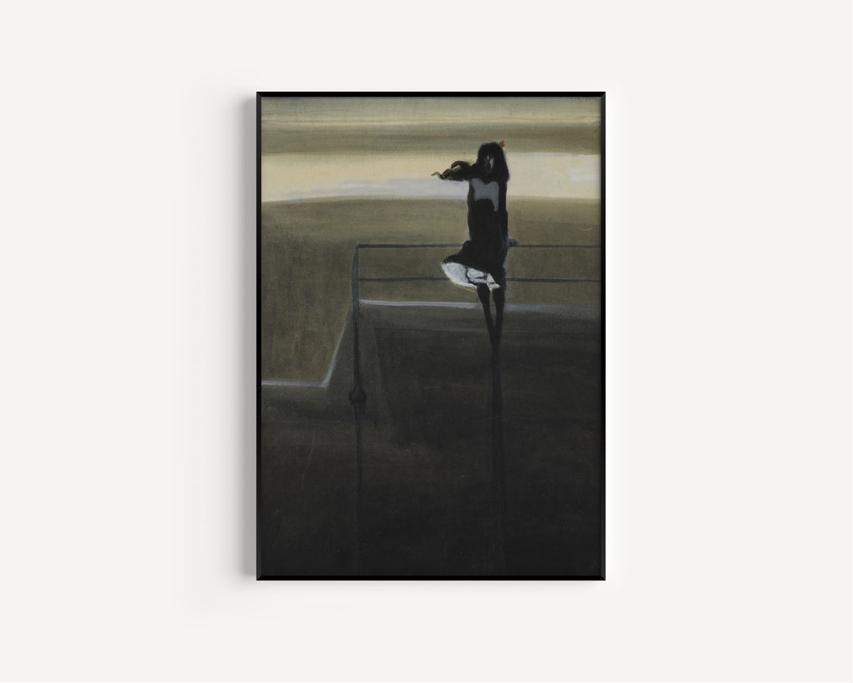 Léon Spilliaert — De windstoot | Symbolist Art Print
