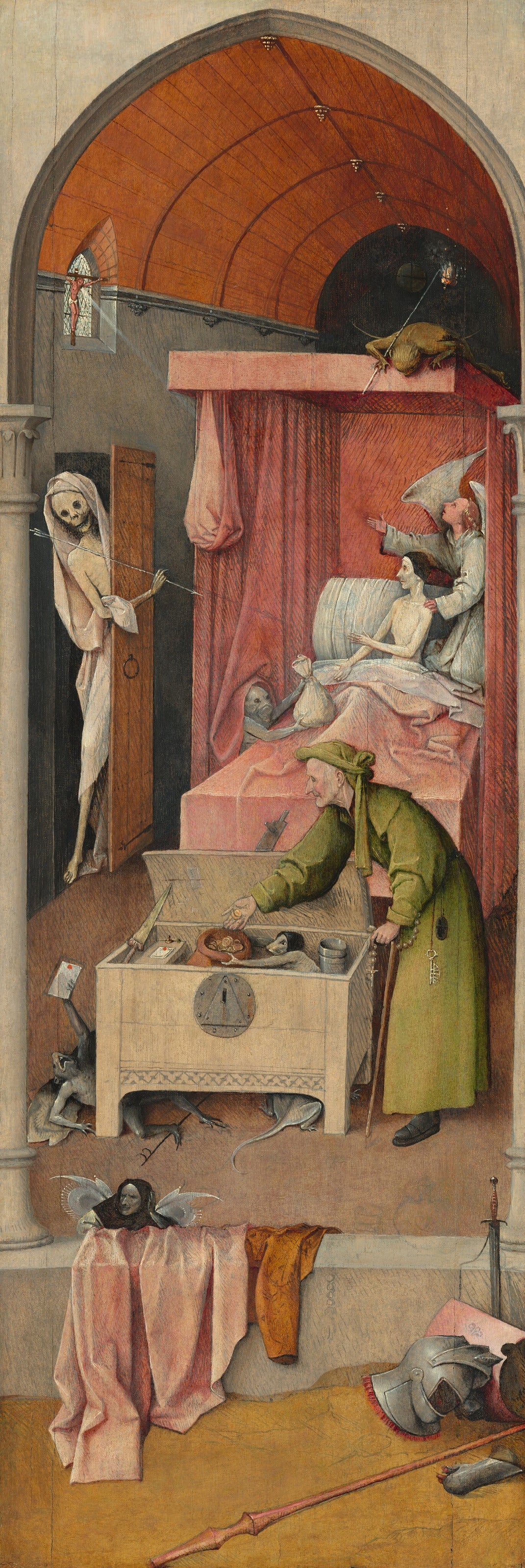 Hieronymus Bosch — Death and the Miser | Fine Art Print