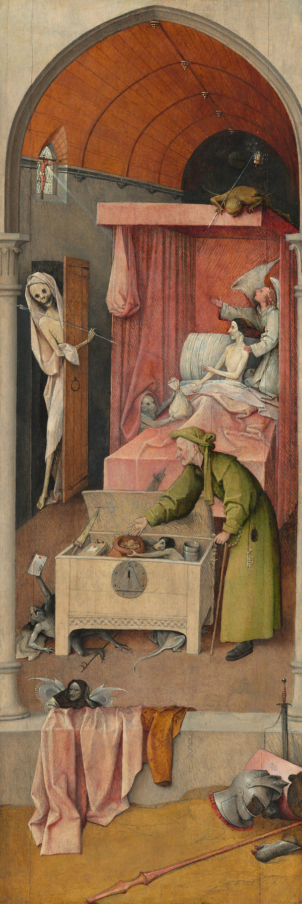 Hieronymus Bosch — Death and the Miser | Fine Art Print