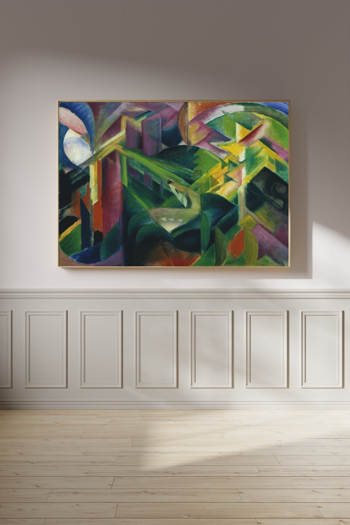 Franz Marc — Deer in the Monastery Garden | Expressionist Fine Art Print