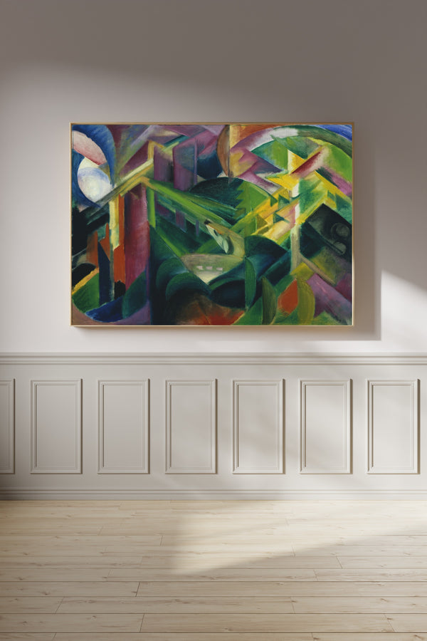 Franz Marc — Deer in the Monastery Garden | Expressionist Fine Art Print