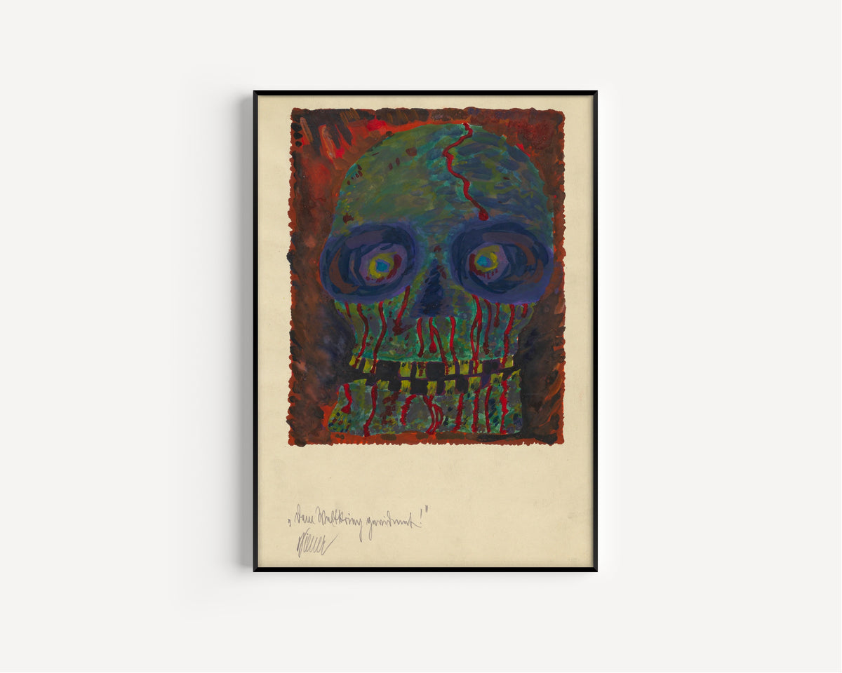 Karl Wiener — Dem Weltkrieg gewidmet! (Dedicated to the World War) | Surreal Art Print