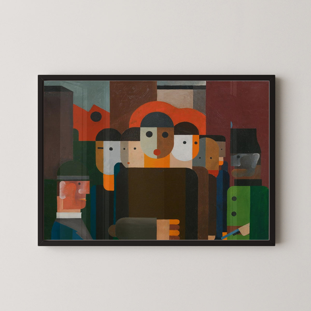Franz Wilhelm Seiwert — Demonstration | Fine Art Print