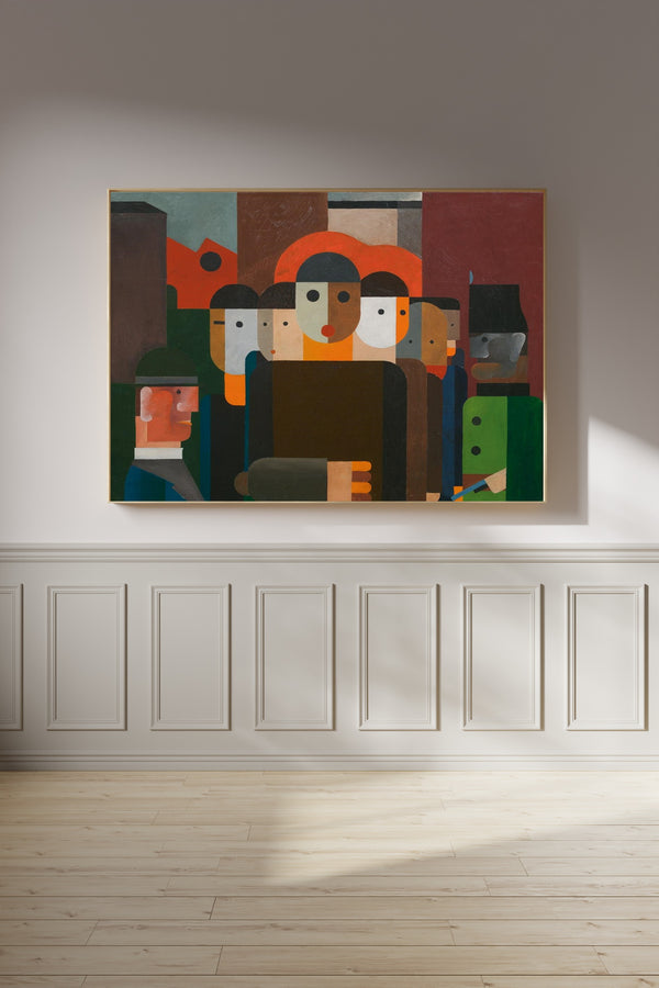 Franz Wilhelm Seiwert — Demonstration | Fine Art Print