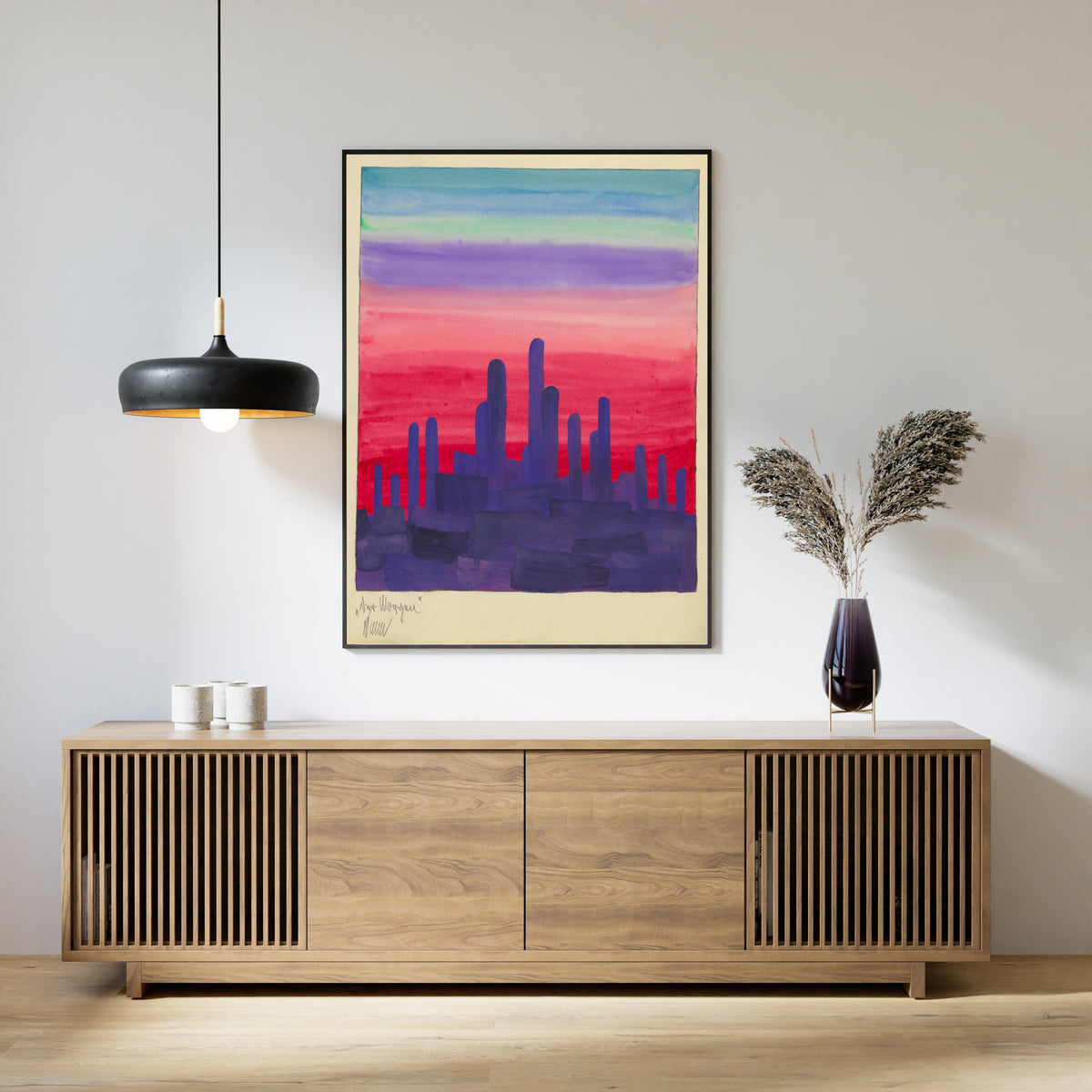 Karl Wiener — Der Morgen (The Morning) | Expressionist Art Print
