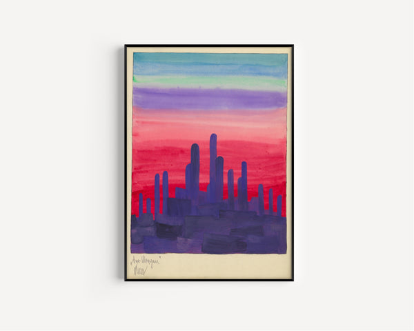 Karl Wiener — Der Morgen (The Morning) | Expressionist Art Print