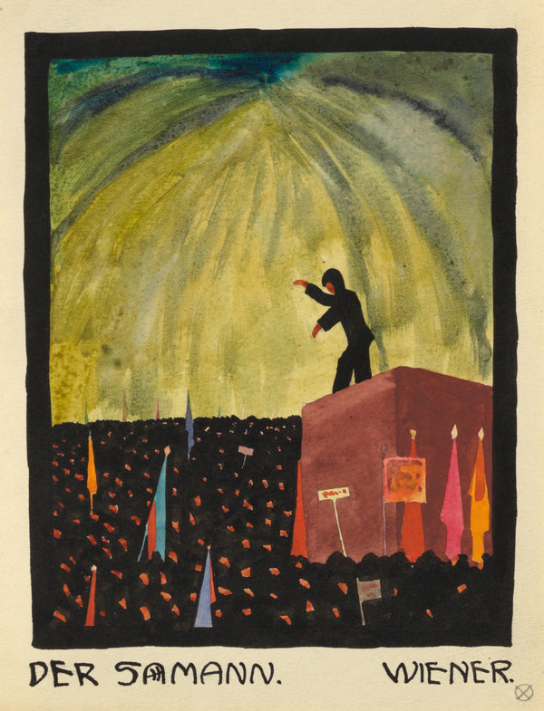 Karl Wiener — Der Sämann (The Sower) | Expressionist Art Print