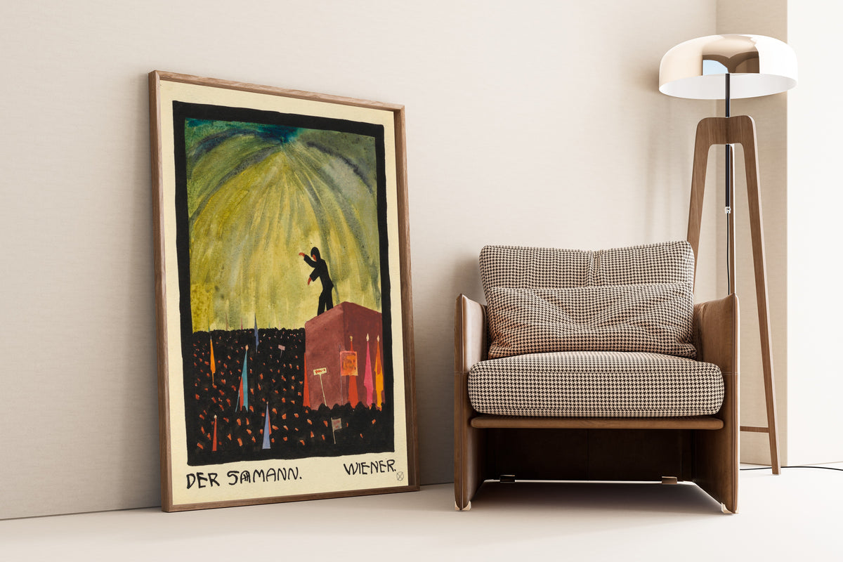 Karl Wiener — Der Sämann (The Sower) | Expressionist Art Print
