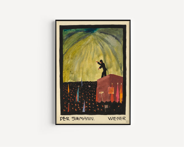 Karl Wiener — Der Sämann (The Sower) | Expressionist Art Print