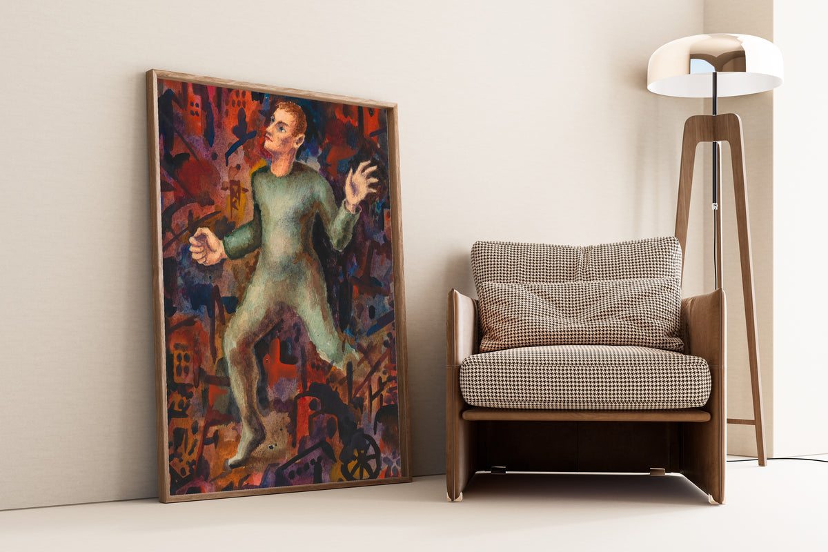 Karl Wiener — Der Sucher (The Seeker) | Expressionist Art Print